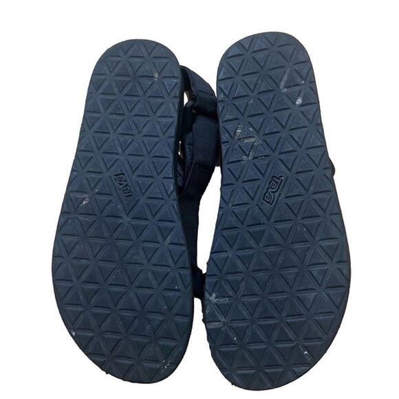 TEVA ORIGINAL UNIVERSAL HIKING BLACK SANDALS SIZE 10 - Picture 2 of 5